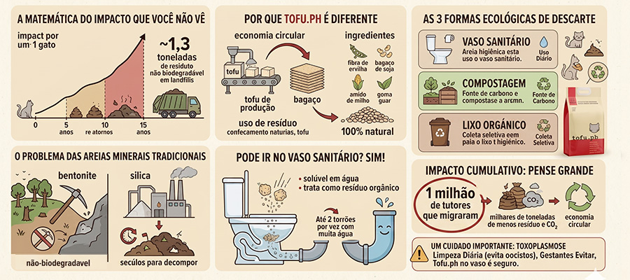 Capa do artigo NEKKO: descarte ecológico da areia de tofu no vaso sanitário
